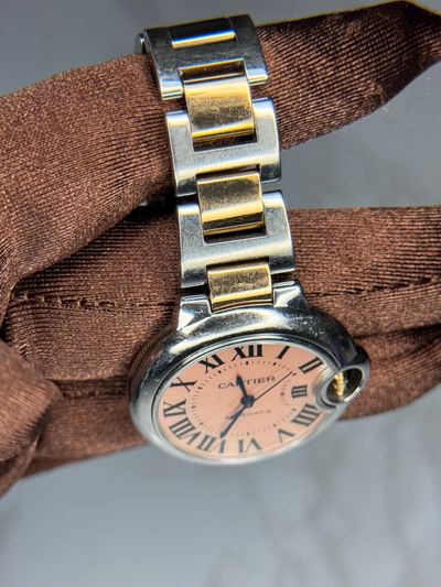 Cartier Ballon bleu midsize Mother of pearl